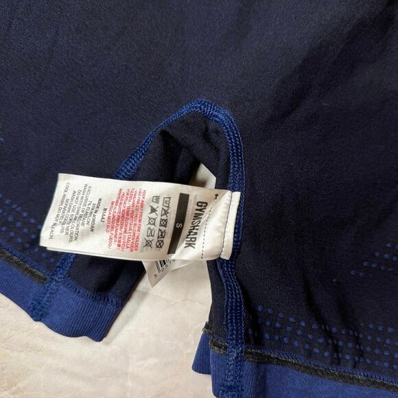 NWOT Gymshark Vital Shorts in Heavy Blue Marl Size Small - Picture 5 of 6